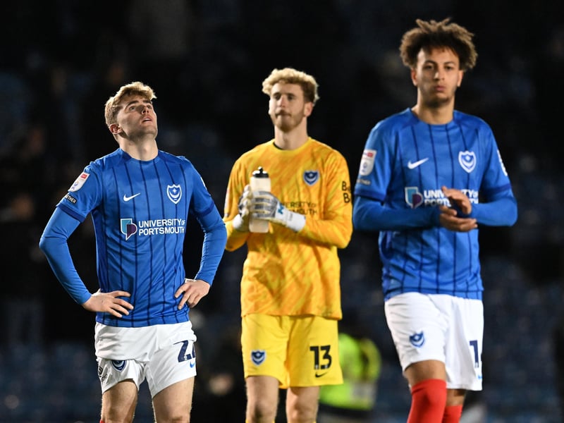 Pompey fans turned out to back their side under the Fratton lights against Plymouth Argyle last night.