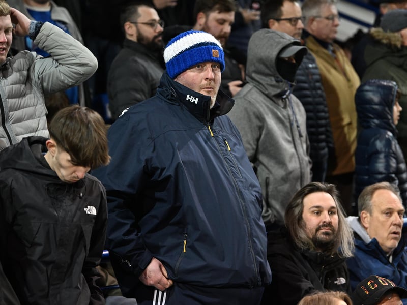 Pompey fans turned out to back their side under the Fratton lights against Plymouth Argyle last night.