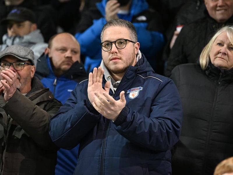 Pompey fans turned out to back their side under the Fratton lights against Plymouth Argyle last night.