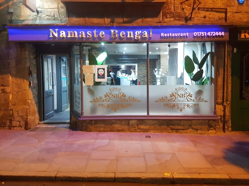 Namaste Bengal in Pickering has a 5* rating from 873 reviews. A TripAdvisor reviewer said: “Visited on a weekend break. Lovely clean restaurant with polite staff. Food was brilliant and well priced. Complimentary drink at the end, would visit again.”