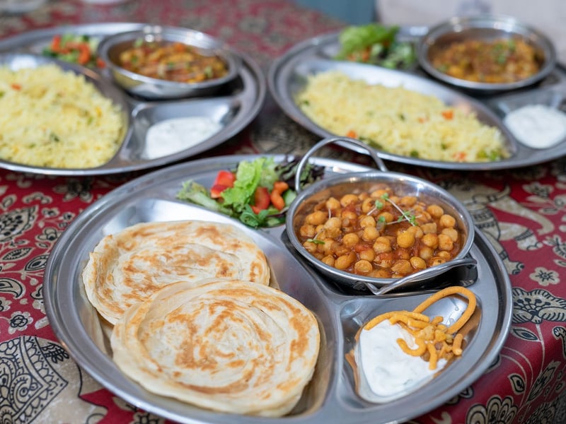 Realitea in Ripon has a 5* rating from 359 reviews. A TripAdvisor reviewer said: “Beautiful food and lovely service. We had the murgh brunch, the samosa chaat, the mango and cardamom cake and the Indian summer cake. Really glad we made the time to visit.”