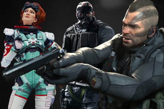 Horizon from Apex Legends, Sledge from Rainbow Six and Soap from Call of Duty are all Scottish - more or less