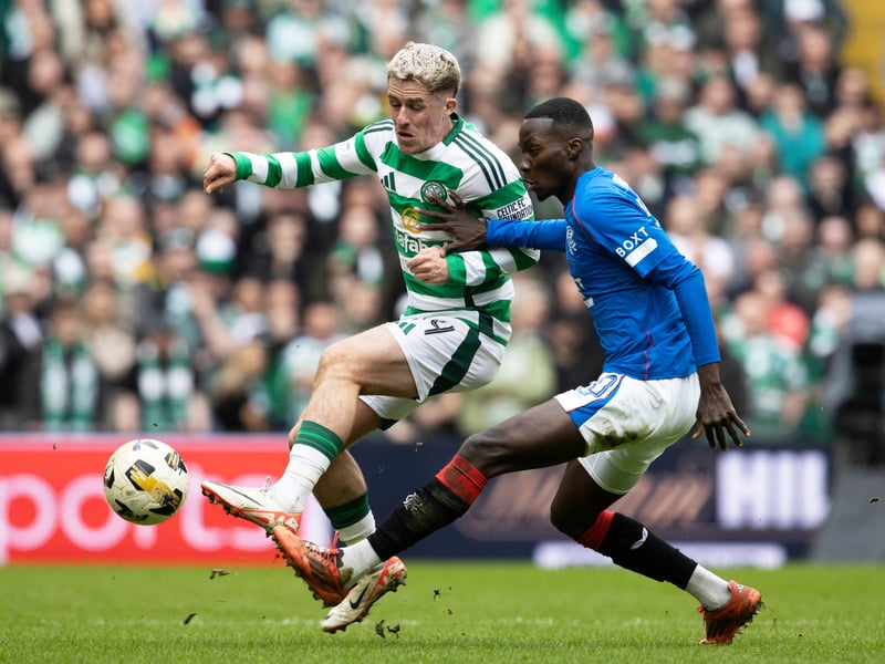 Gave his all on his first Old Firm start. Got stuck in and provided the pass for the Celtic equaliser at 2-2 although guilty of giving the ball away too easily at times - 6