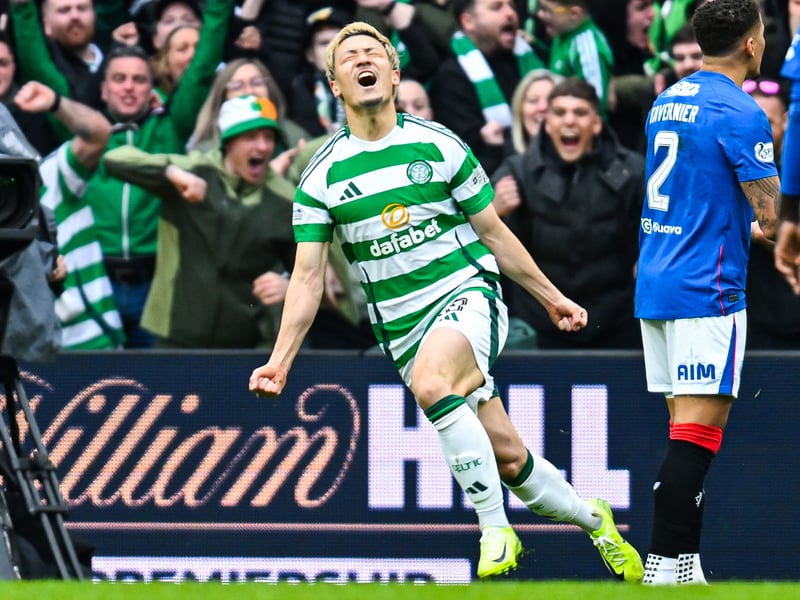 Started up front but switched to left wing after the break. Denied by a miracle clearance in the first half then dragged Celtic back into the match with a superb leap and header. One of the few Celtic players who played to his usual standard - 7
