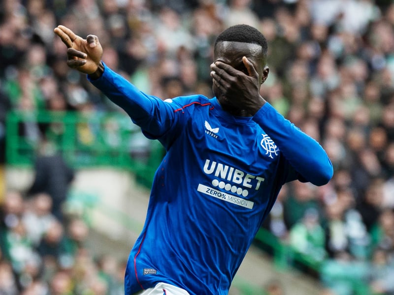 A composed finish to put Rangers 2-0 ahead put the seal on another impressive performance from the Ivorian, who seems to be flourishing in the new system deployed by interim head coach Barry Ferguson - 7