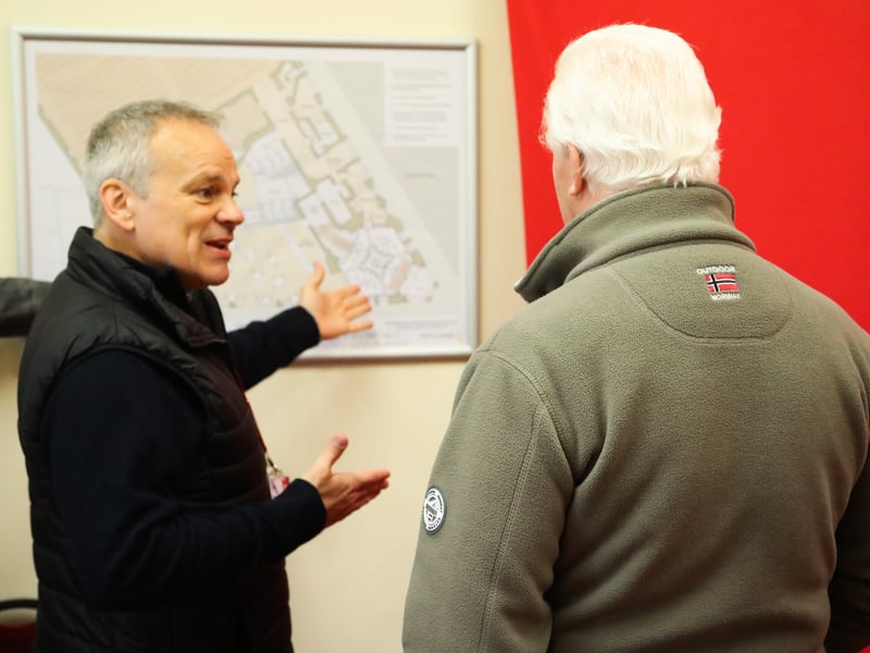 Finding out more about plans for the theatre in the future