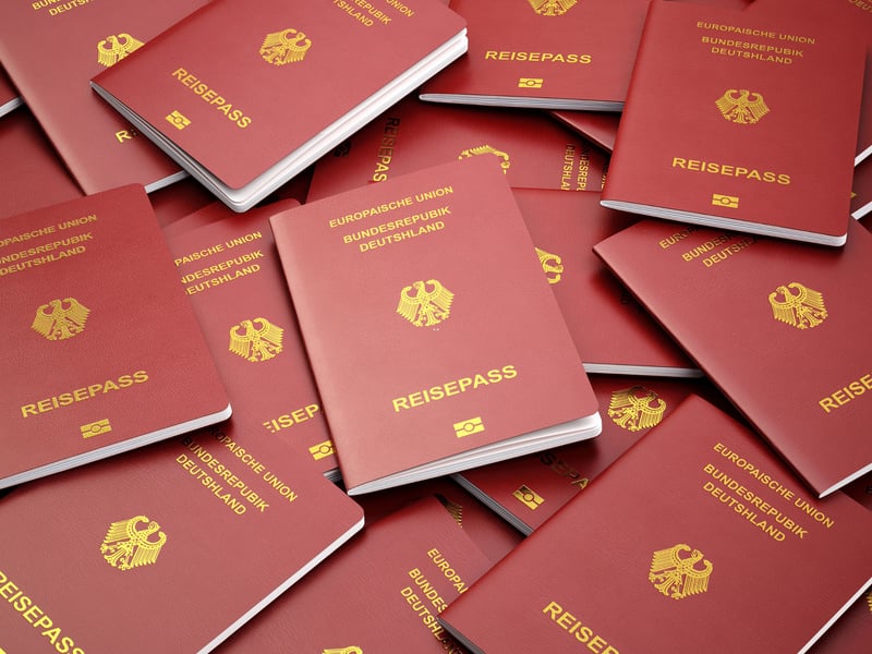 It's easy to visit 176 countries with a German passport - 133 visa free and 43 with a visa on arrival.
