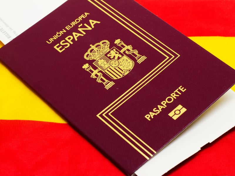 Spain takes second spot, with a Spanish passport allowing access to 177 countries - 133 visa free and 44 with a visa on arrival.