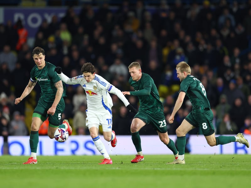 The first half of the season brought seven goals and two assists but since the turn of the year the number 10 has struggled, adding a single goal in the 7-0 rout of Cardiff City. Farke has lauded his work ethic and the distances he covers but Aaronson's confidence appears to have waned.