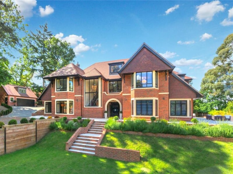 Loom Lane, in Hertsmere, is the most expensive street in the East of England, according to Rightmove, with an average asking price of £4,372,000. This fabulous seven-bedroom, six bathroom 'Arts and Crafts' style home features a grand double-height galleried entrance hall, opening onto the dining room and lounge, which are separated by a glass feature fireplace. There's a 43ft pool room, housing a 10.5mx4.5m swimming pool, fitted with an Olympic grade 'Swim-Jet' system, and a steam/shower room. The cinema room is fitted with a Sony 4k laser projector and Fully Dolby 7.2.5 Prologic movie theatre 5.1 surround sound system.  The house is set on a one-acre plot and is within easy walking distance of Radlett Station and Radlett High Street.
