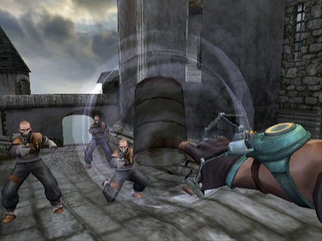 Released in 2005 on Gamecube, Playstation 2 and Xbox, TimeSplitters: Future Perfect is a first person shooter which sees players take on a mission on the fictional Scottish island of Urnsay. Part of its story campaign, the chapter takes place in 1924 and is titled “Scotland the Brave”.