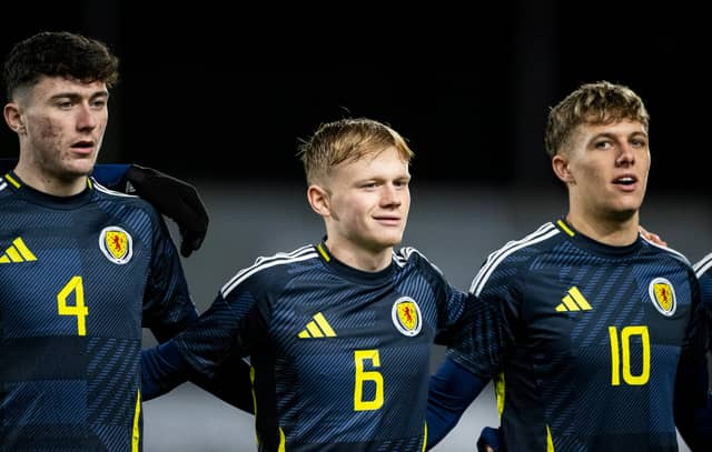 Who will be the next Scottish youngster to make the step up to Steve Clarke's senior side? Cr: SNS Group.