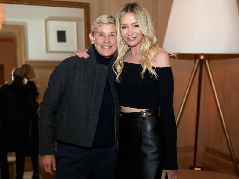 Ranking third are Ellen DeGeneres and Portia de Rossi, with a combined net worth of £424 million. Ellen's long-standing career in television, including The Ellen DeGeneres Show, alongside Portia's acting roles, have solidified their status as one of Hollywood's power couples.