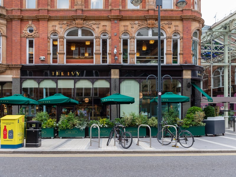 The Ivy in Victoria Quarter has a 4.4* rating from 2.2k reviews. A Google reviewer said: “My friend and I went for afternoon tea and the experience was incredible. Great service, great food and lovely atmosphere."