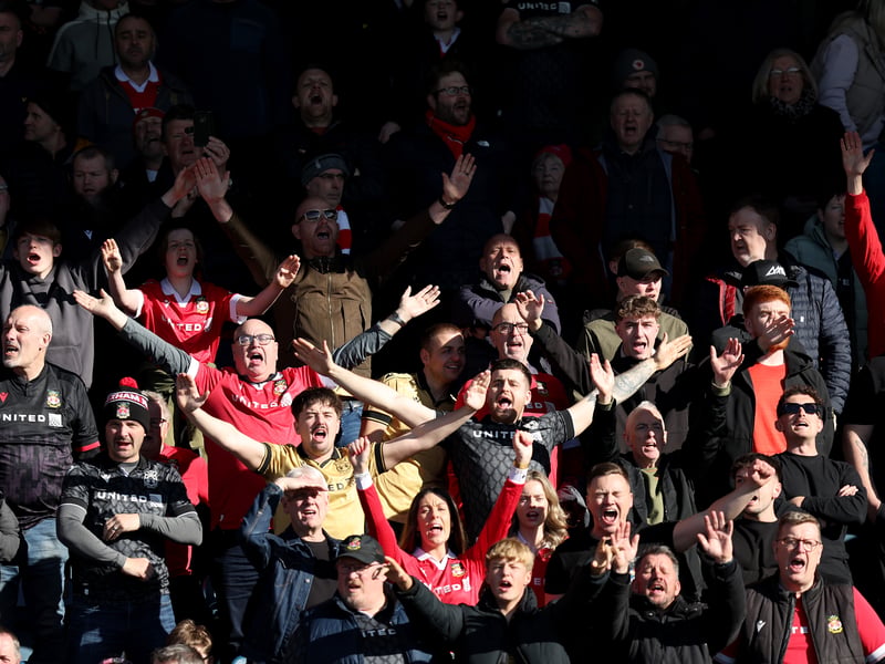 1,800 at Wrexham