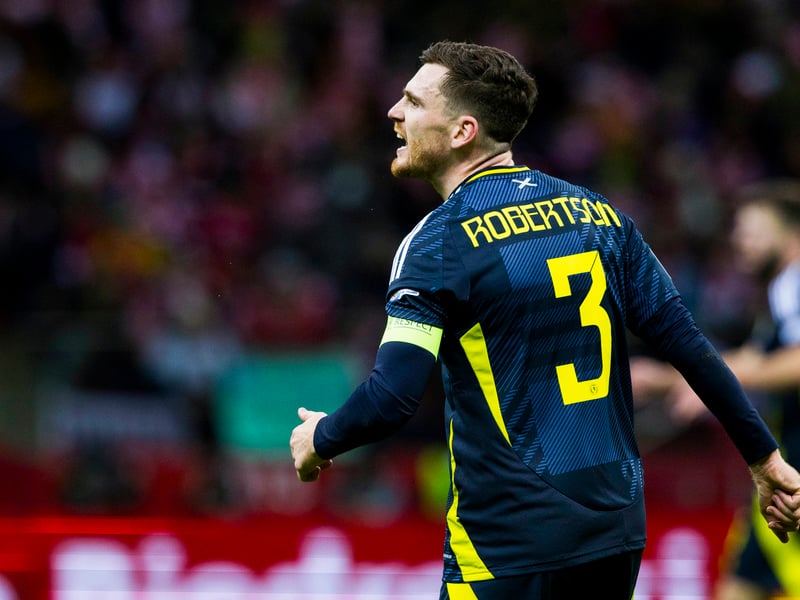 The captain, 31 in 2025, remains a world-class left-back. His leadership and crossing ability are indispensable, though Clarke may look manage his minutes given his age and injury history by the time the World Cup comes around. Kieran Tierney is also a strong alternative when fit.
