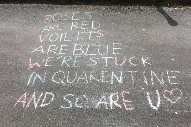 The great Scottish sense of humour comes out even in the darkest of times.