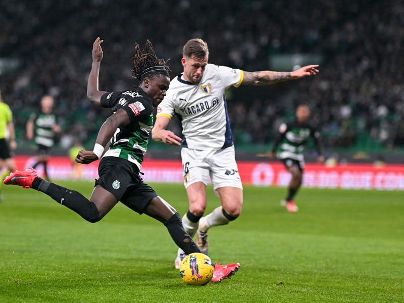 Auston Trusty and Liam Scales both partnered Cameron Carter-Vickers last season, but links to de Haas and Veljko Milosavljevic indicate that Celtic are perhaps looking for an update in the centre of defence. The Dutch defender is reportedly available for £3million from Famalicão - and Celtic are credited with interest.