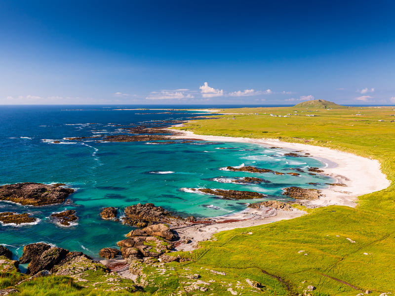 While popular among holidaymakers, the island of Tiree in Argyll has plenty to offer permanent residents as well. There’s watersports, beautiful beaches and nature, yes, but there’s also a wonderful close-knit community. Its small airport and two daily flights to Glasgow also mark it among Scotland’s best places to live in 2025. 
