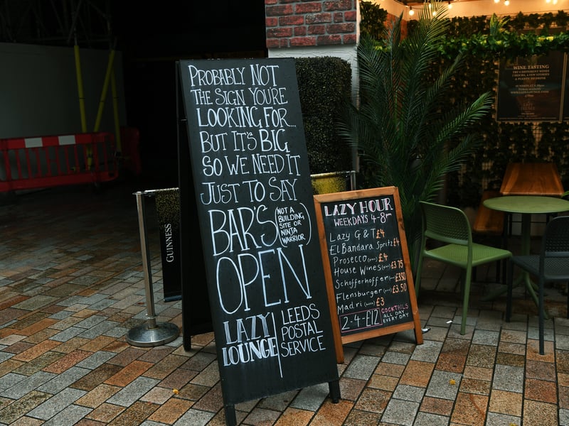 A review said: "Always like visiting the Lazy Lounge. Great staff, atmosphere, food and drink. If you are visiting Leeds, then I highly recommend." It has 4.4 out of five stars based on 589 reviews.