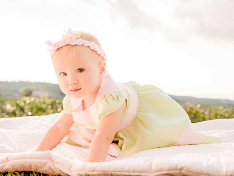 The name Bonnie was chosen 188 times last year. Of Scottish origin, it means 'pretty' or 'beautiful'.