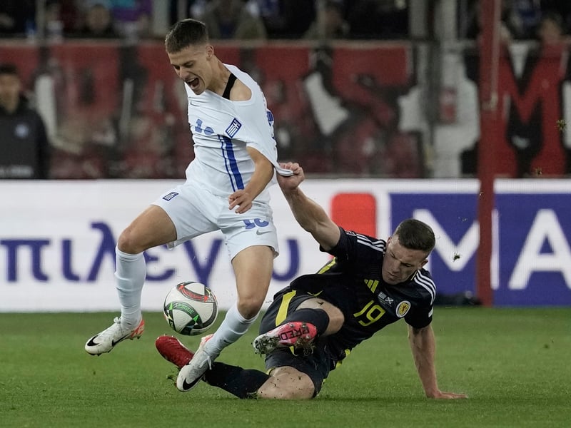 Made some intelligent forward runs early on. His first start for Scotland in over a year, he was a little too over zealous in the tackle at times and was booked after one too many by referee Tobias Stieler. Played his part in a strong midfield performance, though.