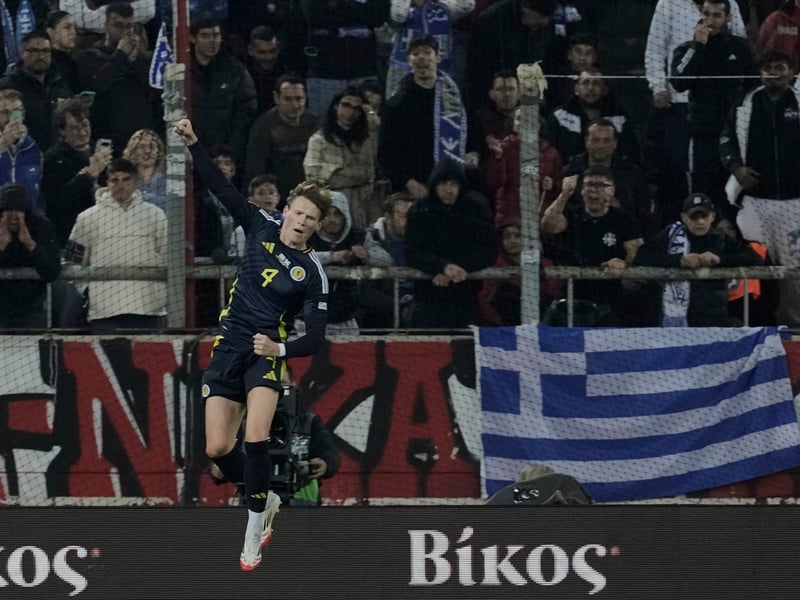 Continues to show up on the big stage for the national team. Almost opened the scoring during a goal mouth scramble, before he won the penalty that handed them a deserved lead - and he converted it with aplomb. Continues to be Scotland's powerhouse. Outstanding yet again.