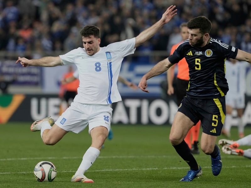 Won the bulk of his aerial duels, though he was almost caught out early by a long ball through the middle. Performed well enough for a player who is clearly not at full match fitness. Breathed a huge sigh of relief when the referee overturned his decision to award Greece a late penalty after a VAR intervention.