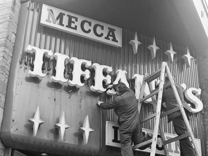 Originally residing on Southgate, Tiffany's would morph into various establishments throughout the years, more recently becoming Mecca.