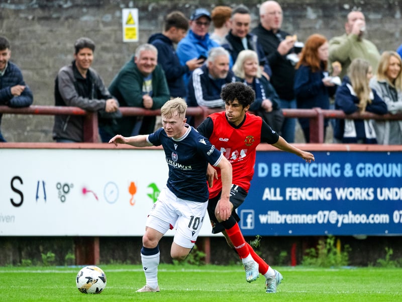 Was a regular for Annan Athletic in the first half of the season where he scored one goal in 16 appearances before moving much closer to home in January where he joined Edinburgh City who are chasing promotion in League Two. He has scored one goal in 11 games but was sent off in his last outing - a 1-0 win away to Bonnyrigg Rose