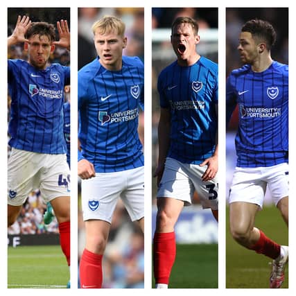 From left: Callum Lang, Paddy Lane, Rob Atkinson, Jordan Williams.