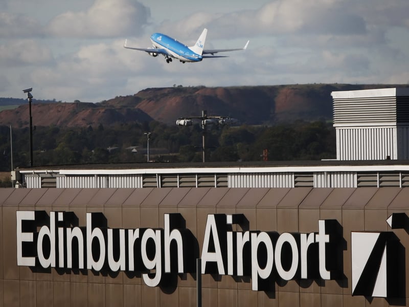 Edinburgh Airport - 18 minutes and six seconds.