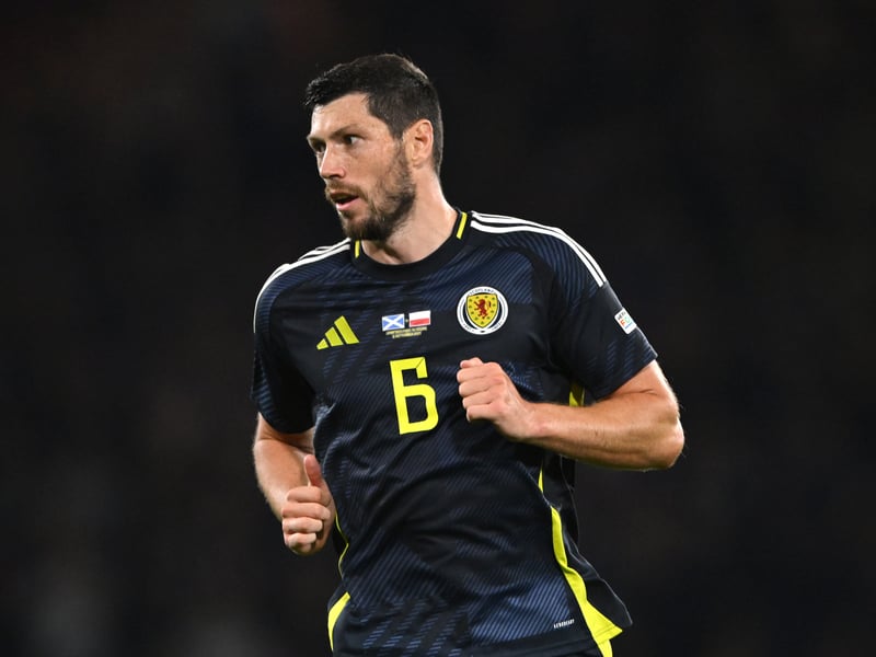 Like much of the defence, he had a largely quiet evening in Vaduz. His back-post header almost set up a third goal for Scotland in the first 45, with his height a threat from corners.