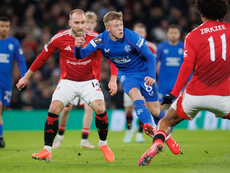 The young Scottish midfielder has had a good first season at Ibrox, and his energy and potential make him a good fit the 49ers’ youth-focused blueprint—no replacement needed yet.