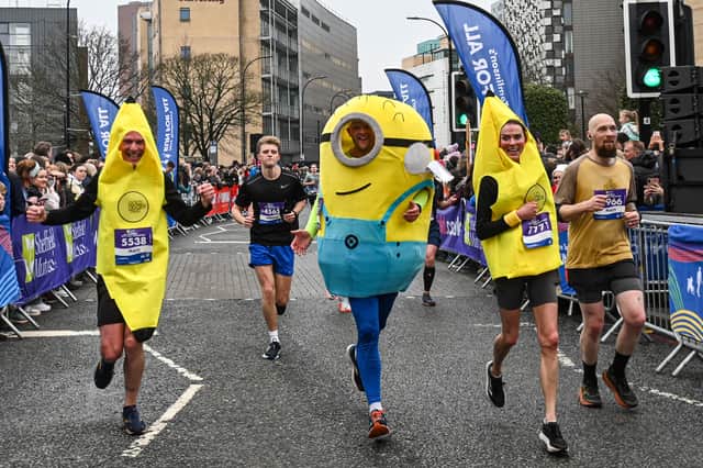 Three of the more colourful entrants. Photo: Charley Atkins, National World