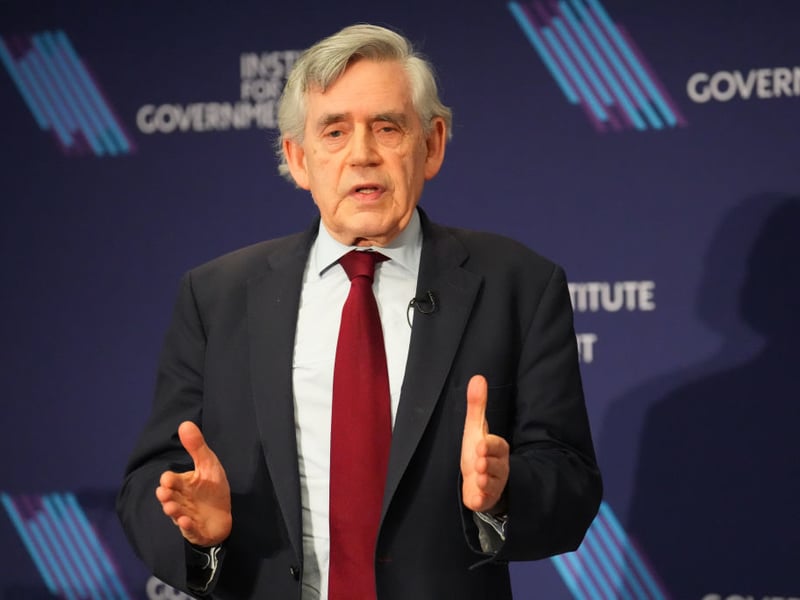 Second spot goes to Brown, with 1,289 mentions. It's a descriptive name for someone with brown hair, complexion, or clothing. Pictured is former Prime Minister Gordon Brown.