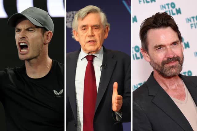 These celebrities' surnames are amongst the most popular in Scotland.
