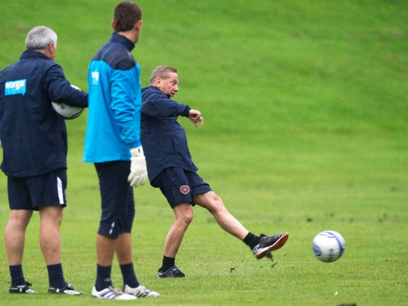 Romanov shows off his skills on the pitch.