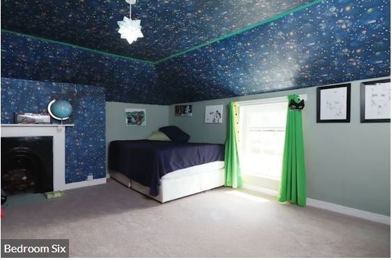 One of the bedrooms