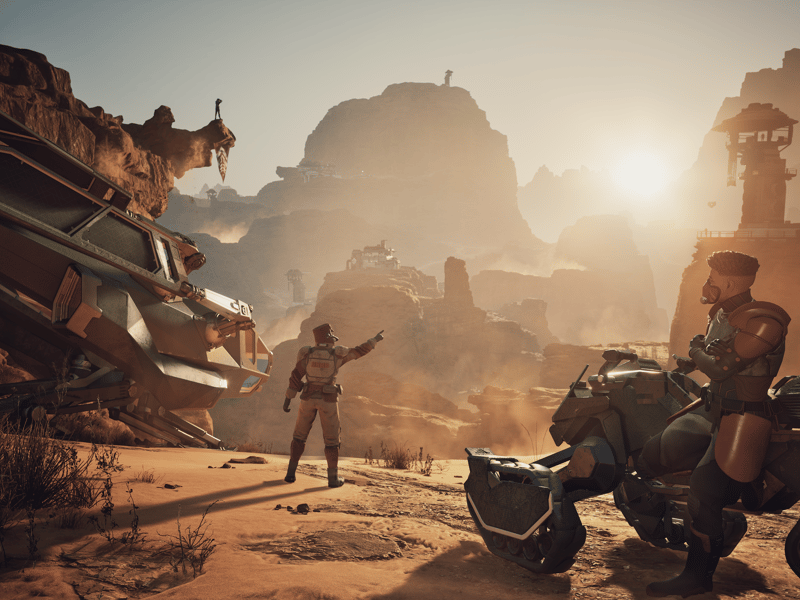 With the next Dune film still more than a year away, fans of the franchise will soon be able to have their own adventure in Arrakis with Dune: Awakening. The open world MMO, will see thousands of players fighting to survive the desert (and sandworms) expanding their influence through combat building and more as well as controlling the spice trade and joining guilds. Arriving on PC from May 20, the PS5, and Xbox Series X|S release date has yet to be confirmed.