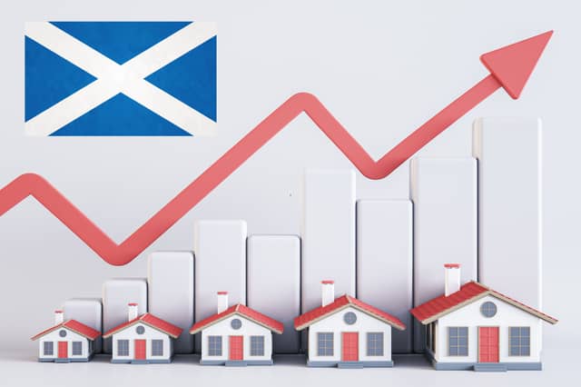 House prices have risen faster in certain parts of Scotland over the last decade.