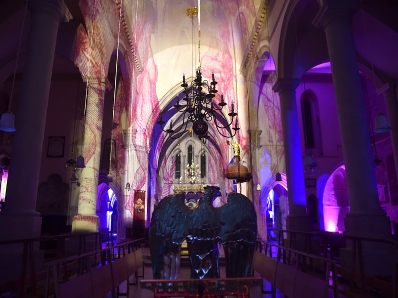 The display is taking place until March 29 2025.Picture: Sarah Standing (250325-1043)