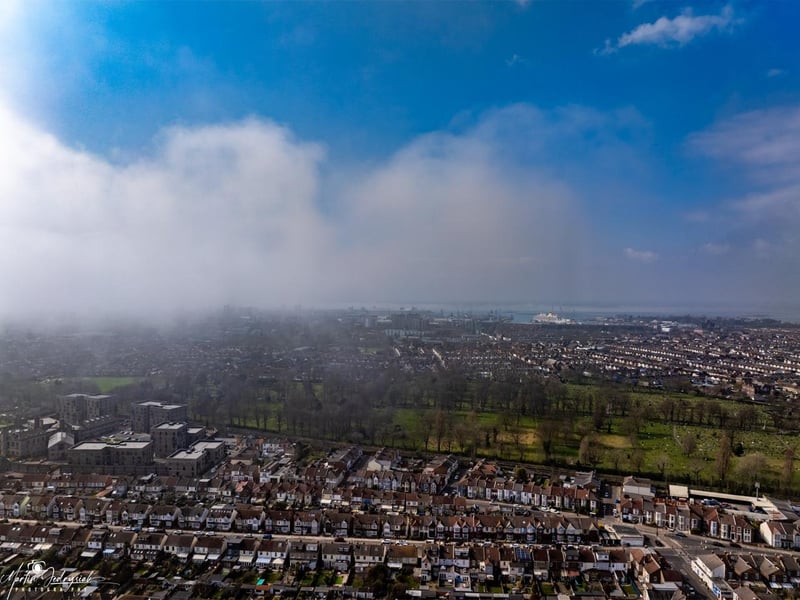 Marcin Jedrysiak captured these fantastic photos as a bright Spring day turns cloudy.