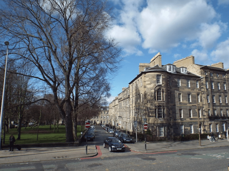 The top of Leith Walk cuts through the EH7 4 postcode area, a large tract of the capital which has the sixth highest level of overseas buyers in Scotland, with 195 properties owned.  Gayfield Square (pictured) sits within the  area, which also covers Warriston - including Broughton Road and East Claremont Street - and stretches over to Restalrig and Craigentinny.