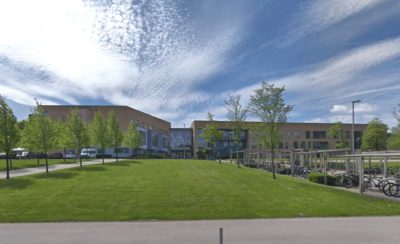 Rodillian Academy, located on Long Thorpe Lane, Lofthouse, saw 32.5% of pupils entering for biology, chemistry and physics at end of key stage 4.