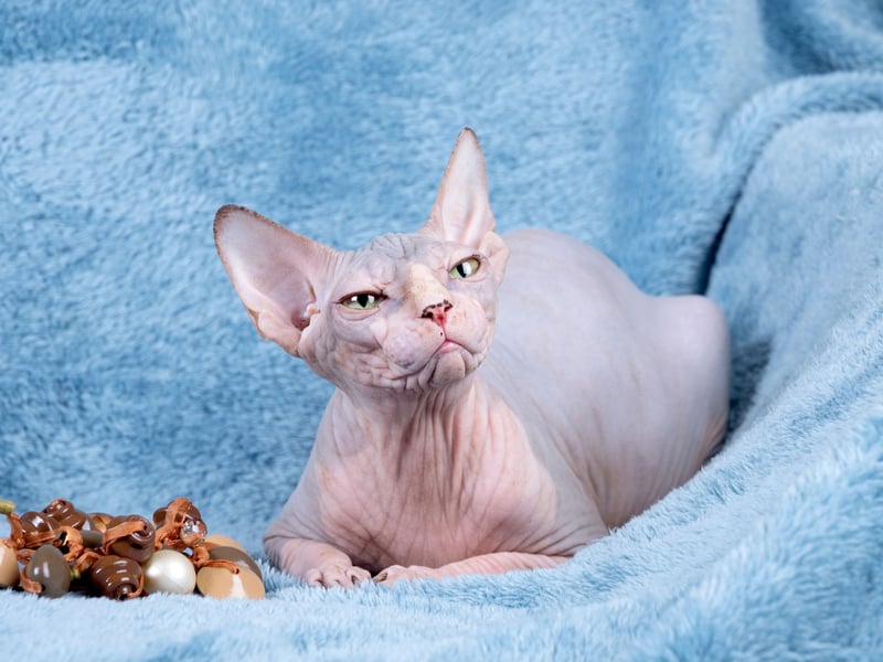 Famous for its lack of hair, it's this characteristic that can lead to health problems for the Sphynx Cat - including skin infections and sunburn. The research found that they had the lowest life expectancy - living for just 6.7 years on average.