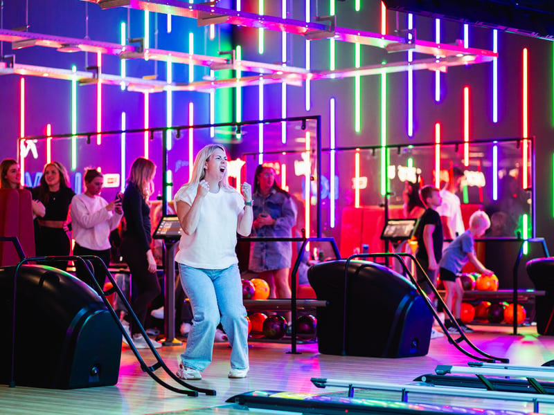 If you fancy doing something a bit more fun and interactive, why not head to The Roxy or Tenpin for some bowling?