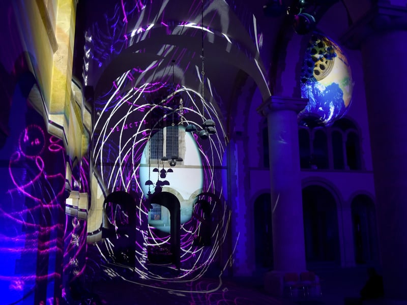 'Space' will be at the cathedral until March 29 2025.Picture: Sarah Standing (250325-1022)