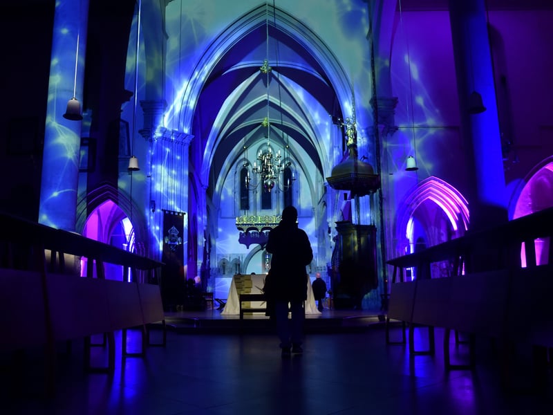 Stunning display on show. Picture: Sarah Standing (250325-1052)