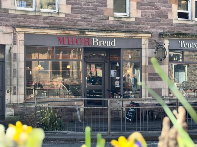 Mhor Bread in Callander made the list. There's been a bakery on this site in the charming town for over 100 years, but it was in 2007 that owners of Monachyle Mhor hotel bought the premises.